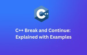 Cpp-Break-and-Continue