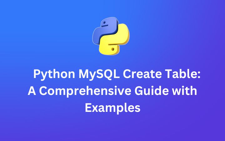 Python-MySQL-Create-Table